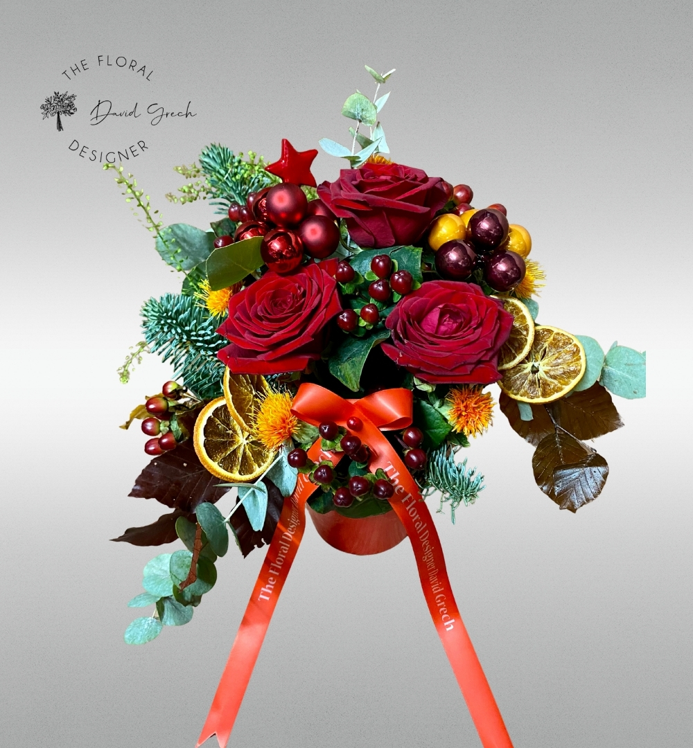 Ceramic Vase christmas flower