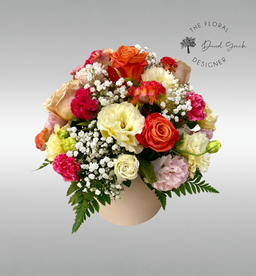 special flower hat box