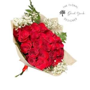 Red roses bouquet