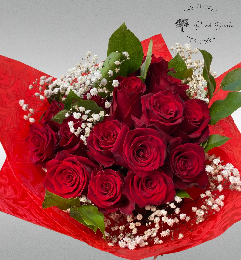 red roses bouquet